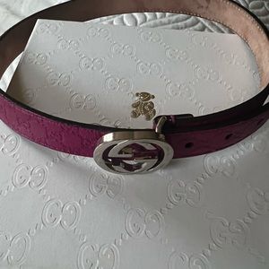 Little girl Gucci belt (worn)